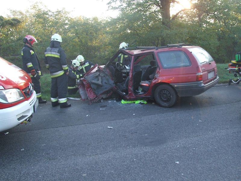 Súlyos baleset történt reggel a 63-as főúton
