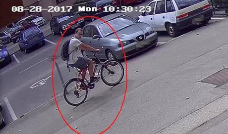 A Sarló utcai kerékpártolvajt keresik a fehérvári rendőrök