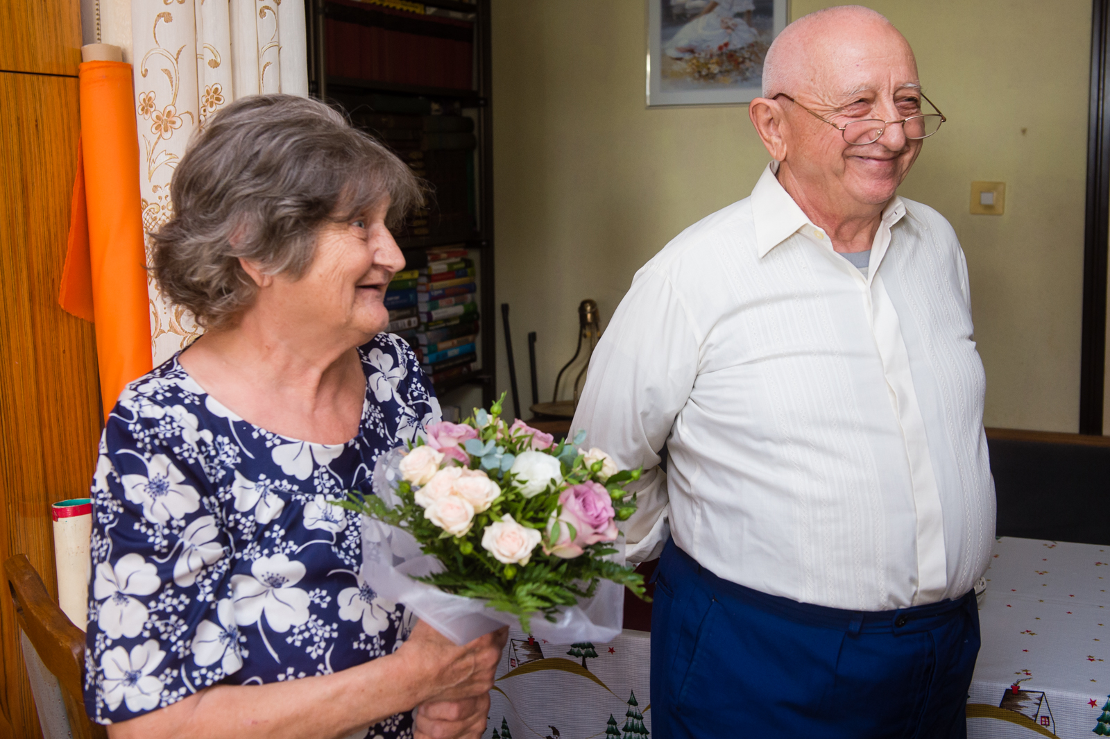 Kupa Miklós nyugállományú őrnagyot köszöntötték 80. születésnapja alkalmából