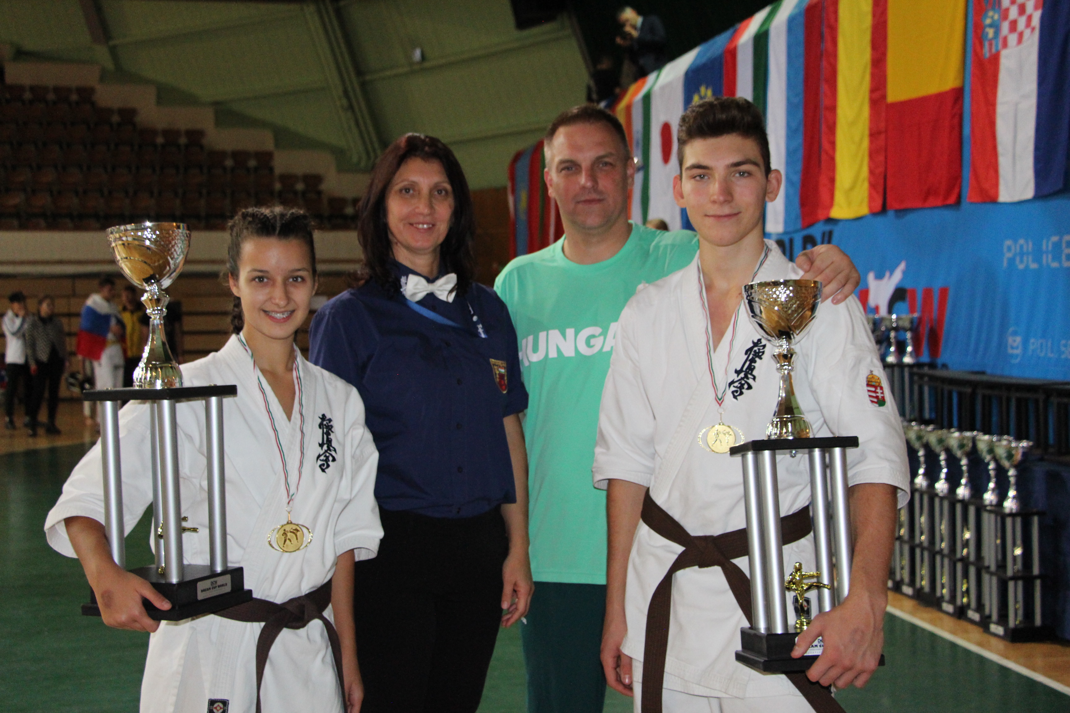 Szép fehérvári eredmények a kyokushin karate Dream Cup Worldön