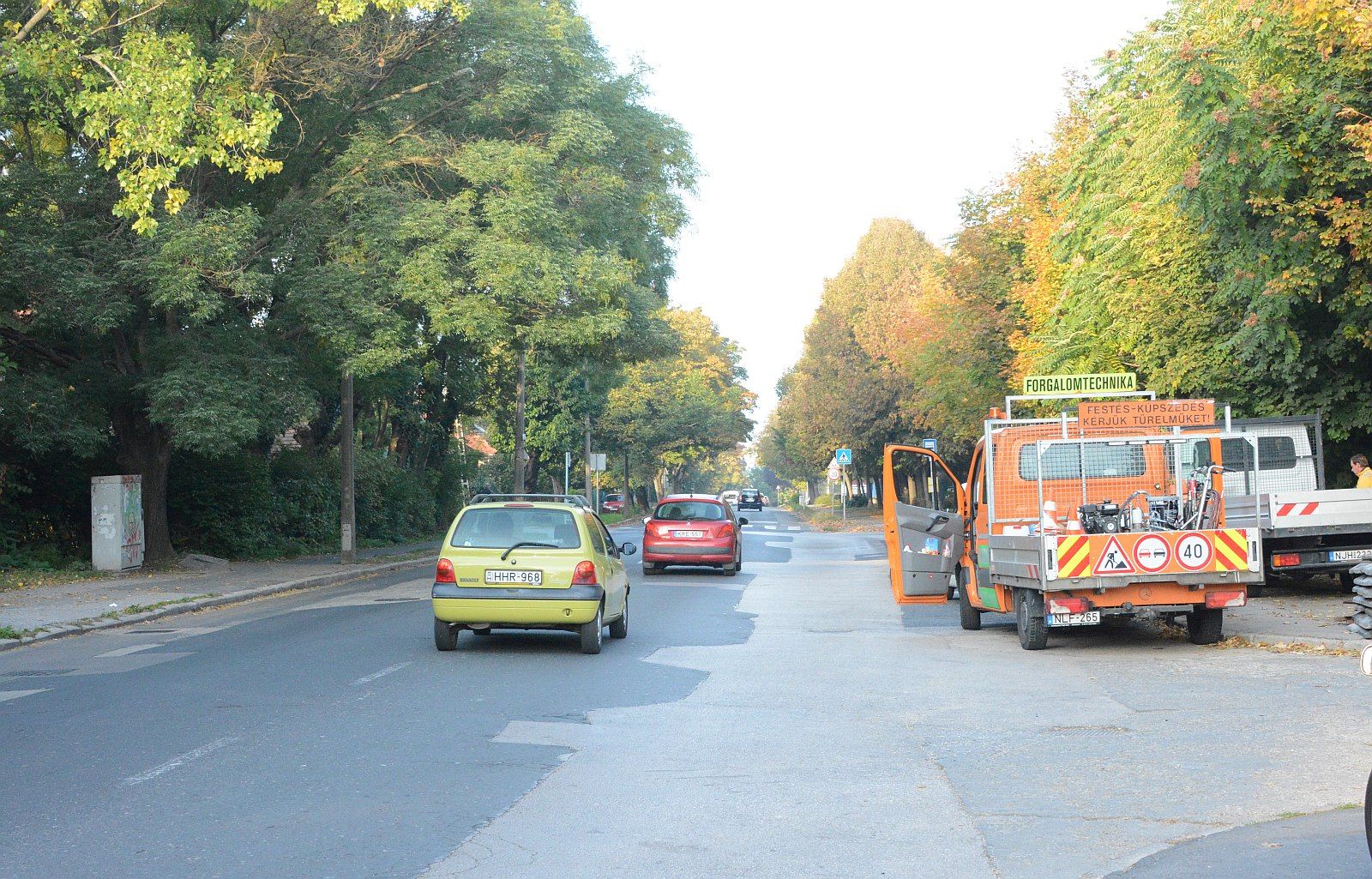 Forgalomkorlátozások a Pozsonyi út felújítása miatt – kezdődik a kivitelezés
