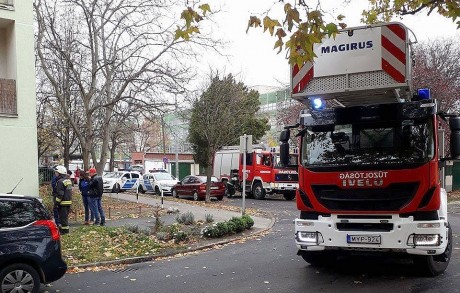 Egy konyha gyulladt ki kedden délelőtt a Horvát István lakótelepen