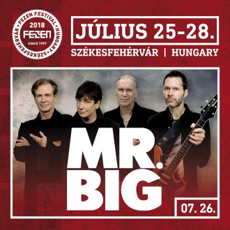 Mr. Big, Enter Shikari és a Fozzy - ők biztosan itt lesznek a 2018-as FEZEN-en