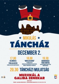 Mikulásváró mulatság lesz a Malom utcai Táncházban