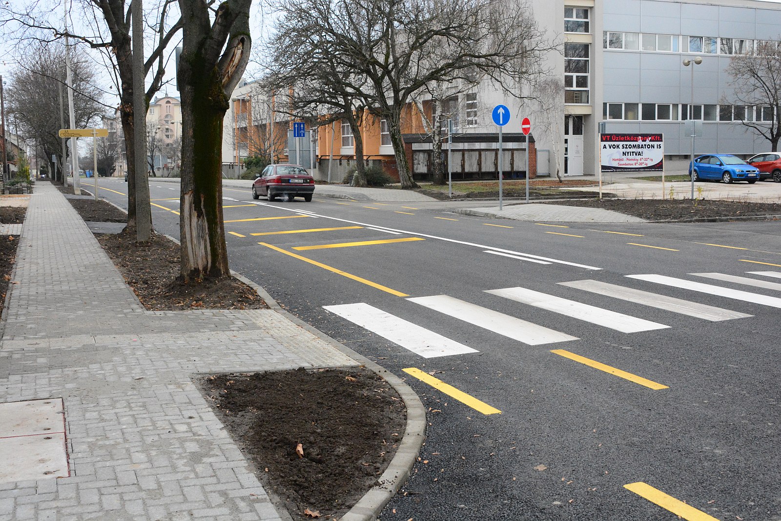 Elkészült a Pozsonyi út alsó szakaszának felújítása