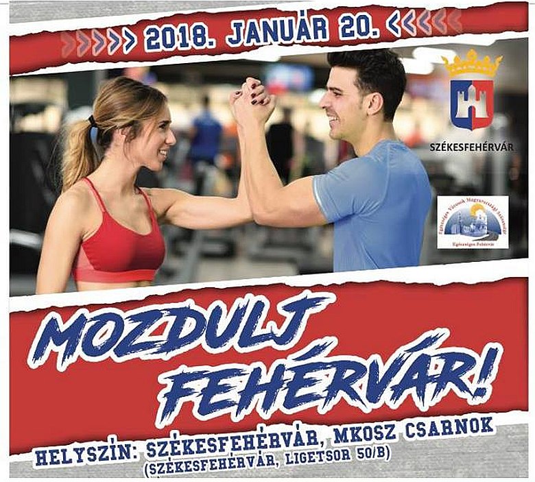 Mozdulj, Fehérvár! - tematikus sportnap sztárfellépőkkel