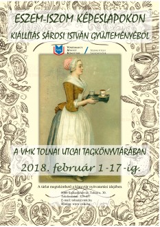 Eszem-iszom képeslapokon - érdekes kiállítás a Tolnai utcai Tagkönyvtárban