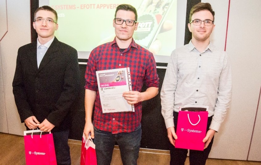 Óbudai Egyetemisták fejlesztik az EFOTT új appját a T-Systems szakértőivel