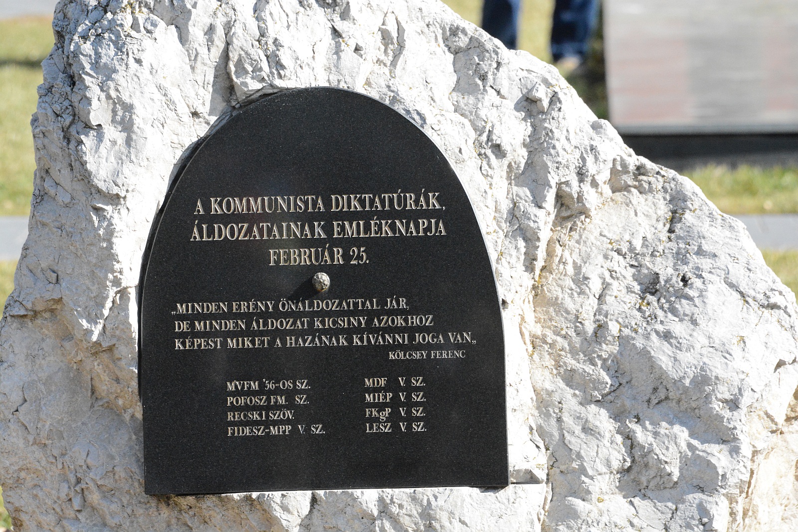 Megemlékezések a kommunizmus áldozatainak tiszteletére Székesfehérváron