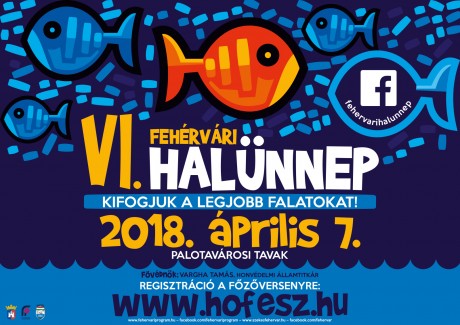 Már lehet nevezni a Halünnepre - április 7-én lesz a Palotavárosi tavaknál