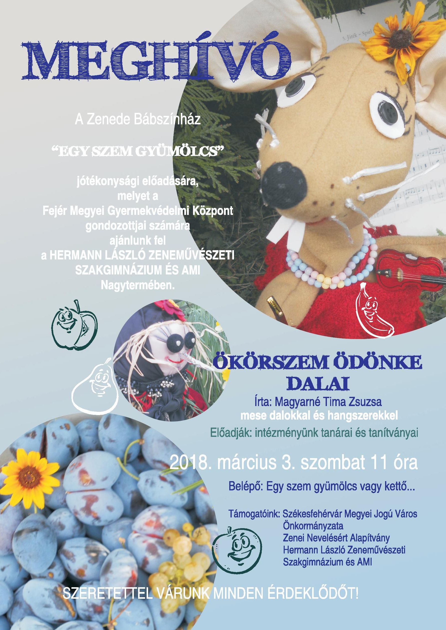 Jótékonysági előadás lesz szombaton a Zeneiskolában