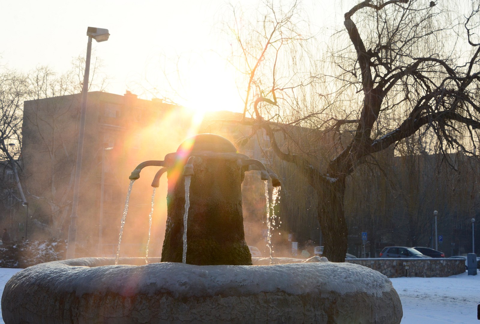 A tél leghidegebb reggelével köszönt a tavasz első napja