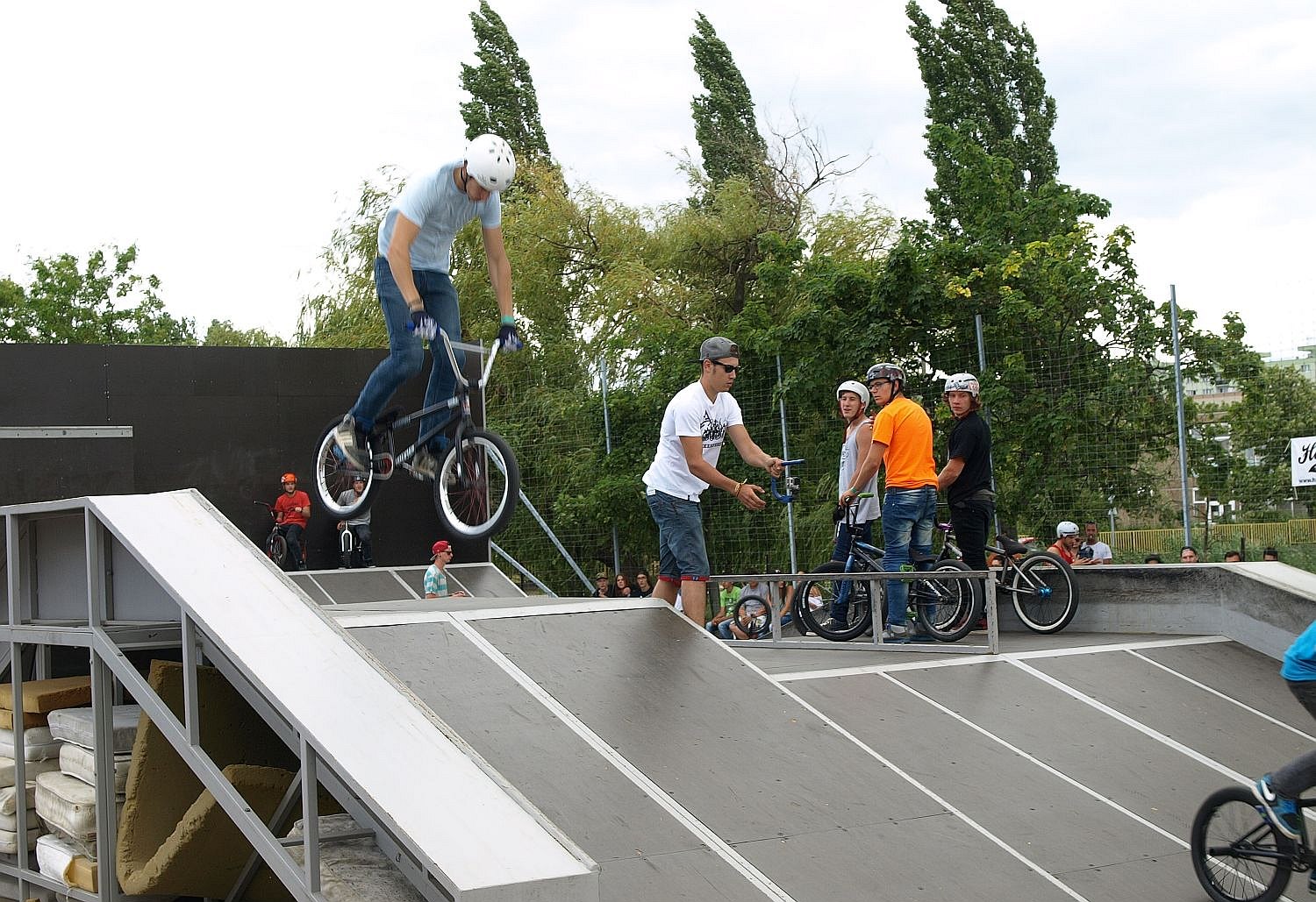 Este hét óráig tart nyitva a Bregyóban a BMX és gördeszka park