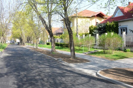 Elkészült az Adonyi utca zsák utca szakaszának felújítása