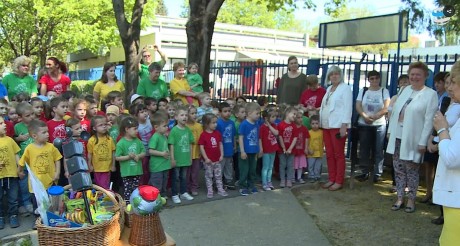 Örökös Zöld Óvoda címet nyert a Gyöngyvirág Óvoda