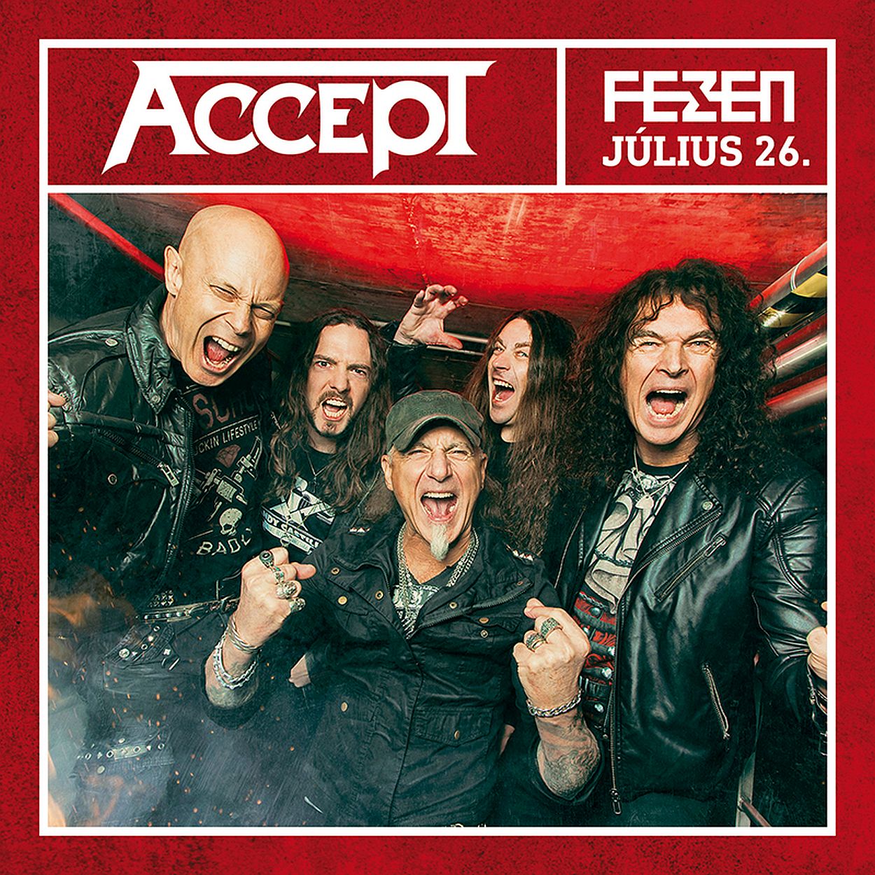 Érkezik az Accept - teljes a FEZEN nemzetközi rock-metal névsora