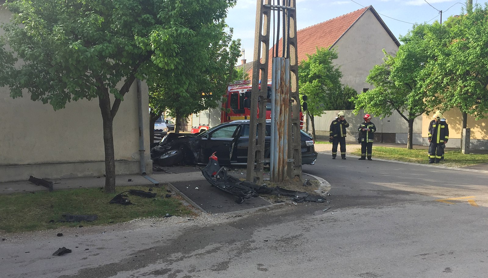 Gyerekek is megsérültek a reggeli balesetben