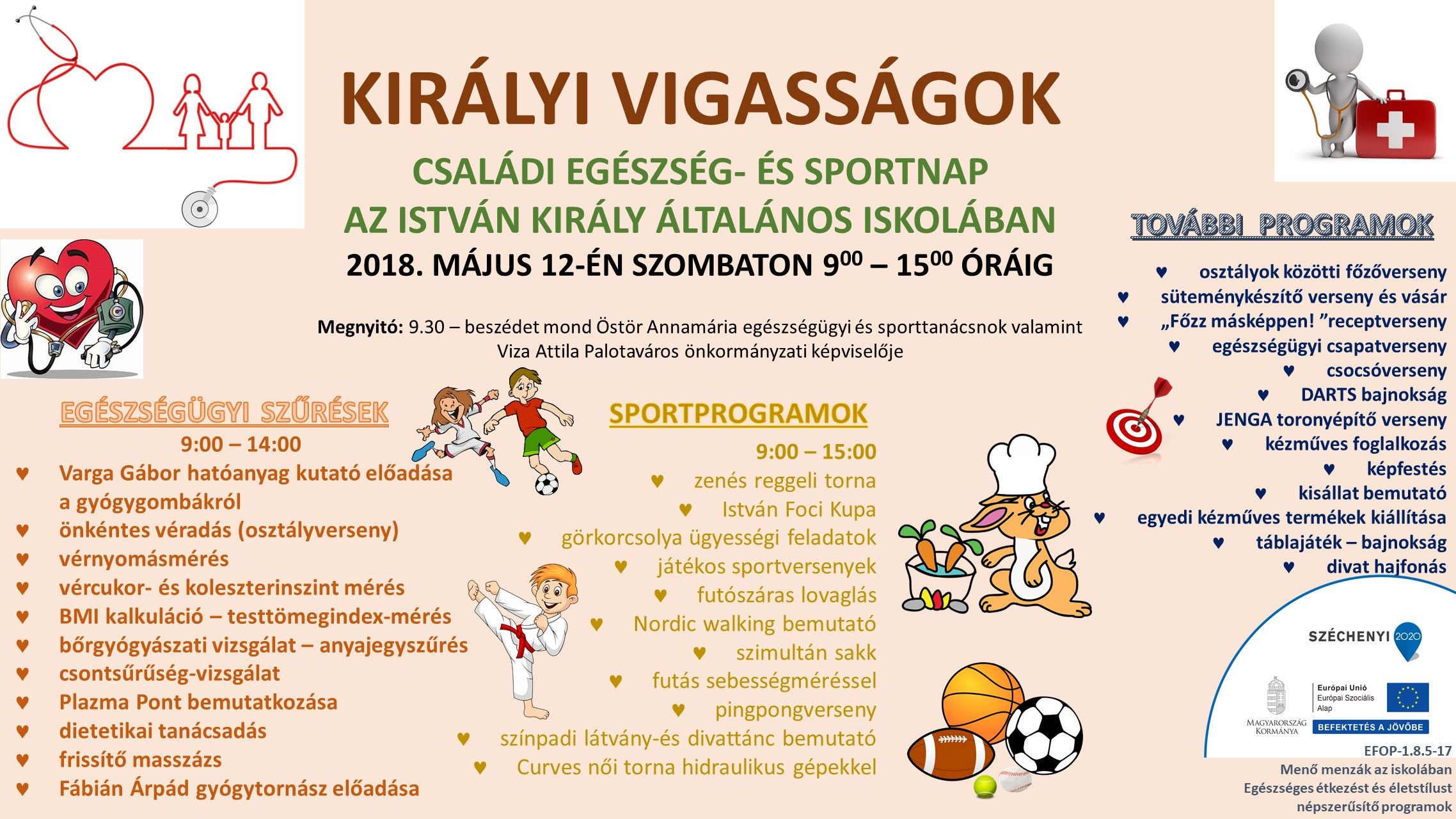 Királyi Vigasságok az István Király Általános Iskolában