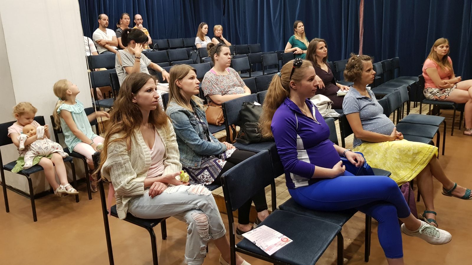 Várandós kismamákat és családjaikat várták vasárnap a Születés hete alkalmából