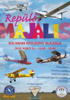 Régi magyar gépeket is láthatunk a szombati Repülő Majálison Börgöndön