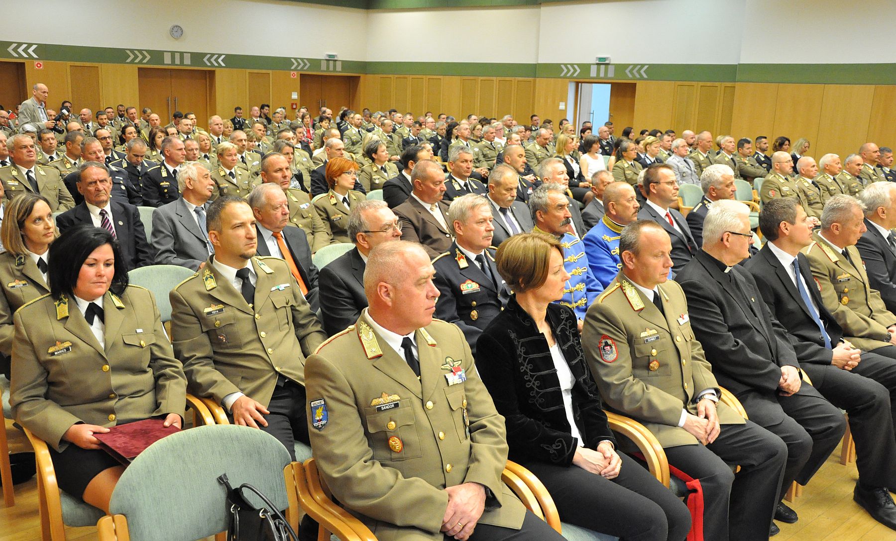 Állománygyűléssel ünnepelték a Magyar Honvédelem Napját az Összhaderőnemi Parancsnokságon