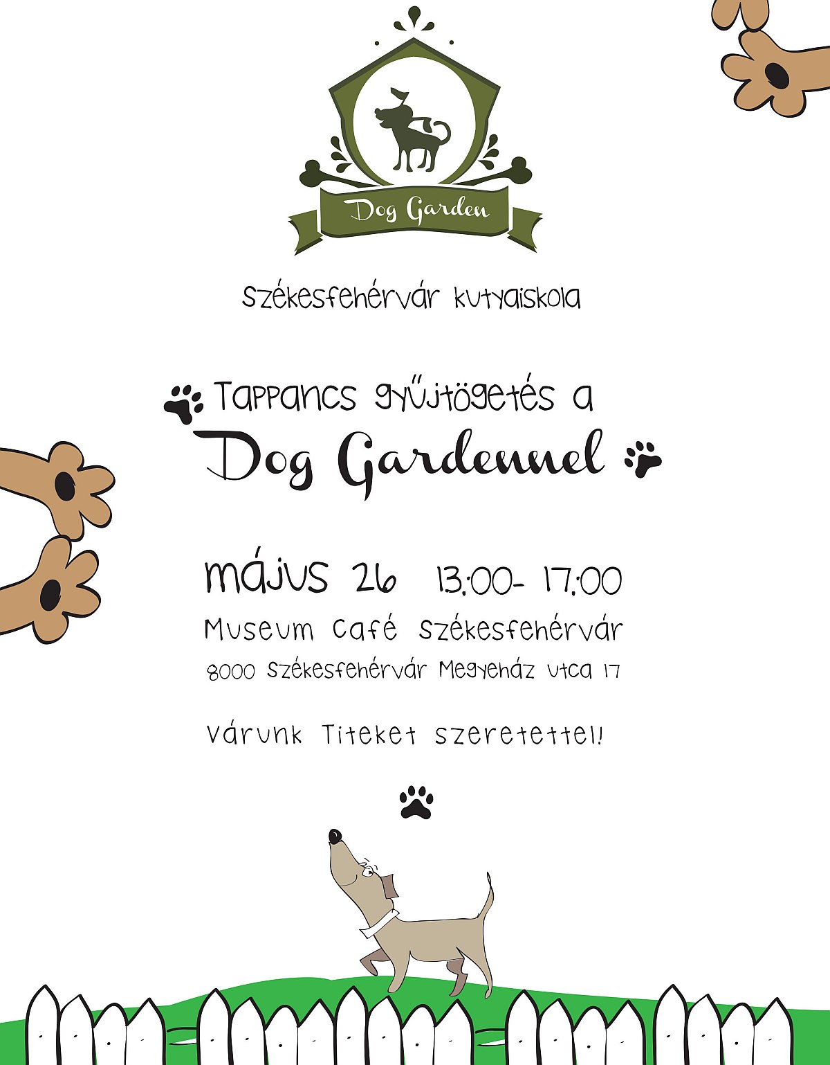 Tappancs gyűjtögetés és tavaszi kutyás délután szombaton a Dog Gardennel