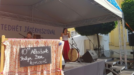 Palya Bea koncerttel folytatódott vasárnap a Hetedhét Játékfesztivál