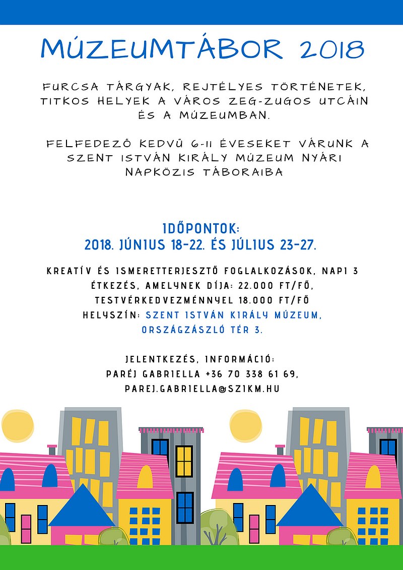 Vannak még szabad helyek a múzeum nyári táboraiban