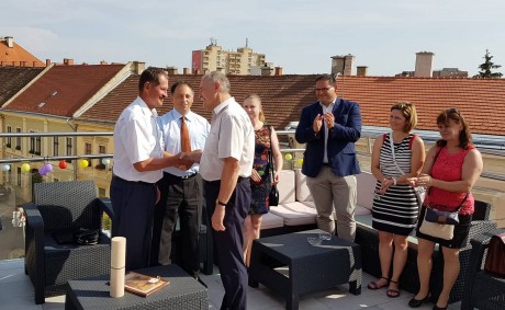 Genius Loci Díjat kapott a tehetségek támogatásáért Simon István egyéni vállalkozó