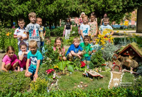 Az Árpád úti óvoda nyerte a mesés kiskertek versenyét