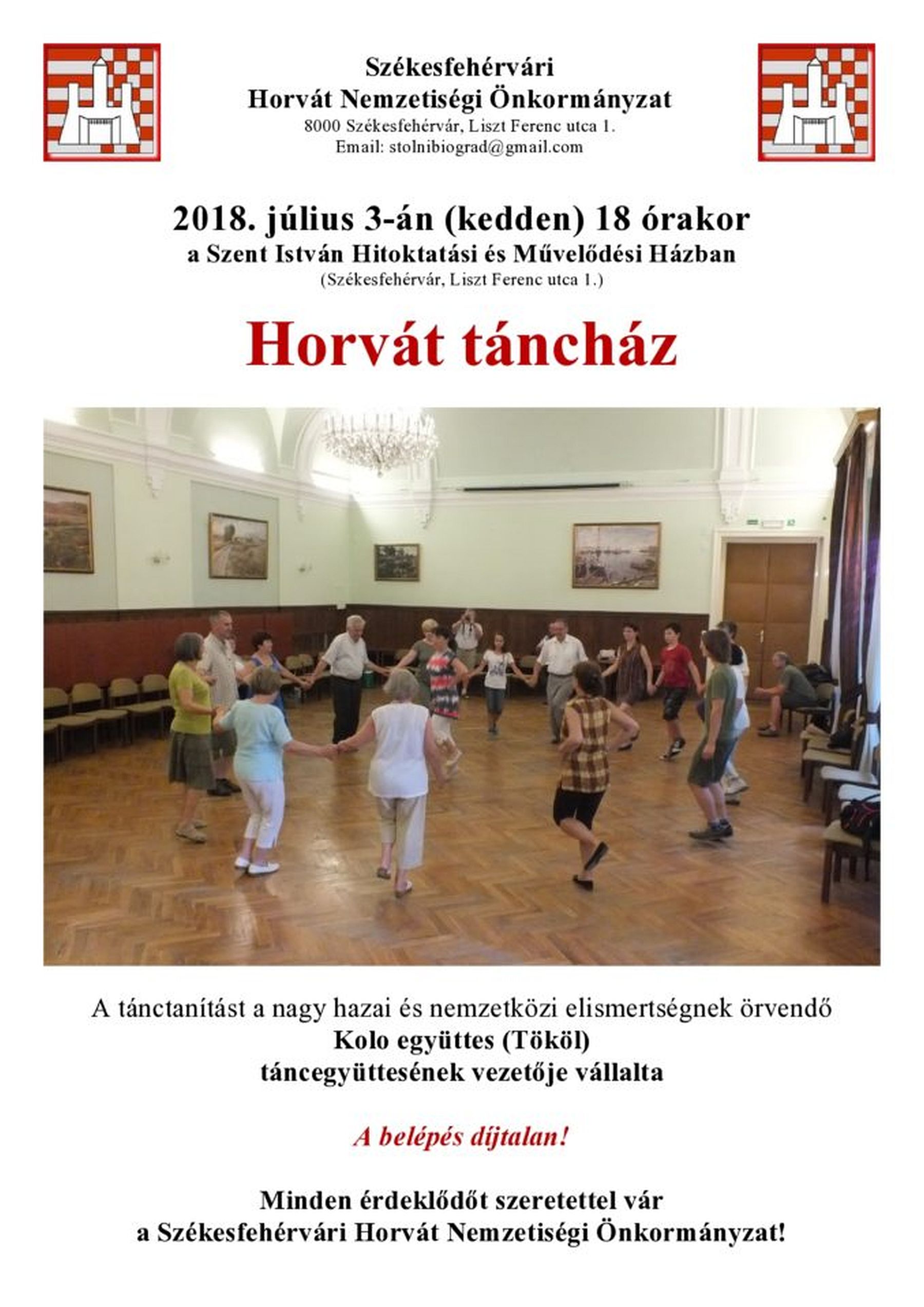 Délszláv ritmusok a Belvárosban - horvát táncházba hív a Kolo együttes kedden