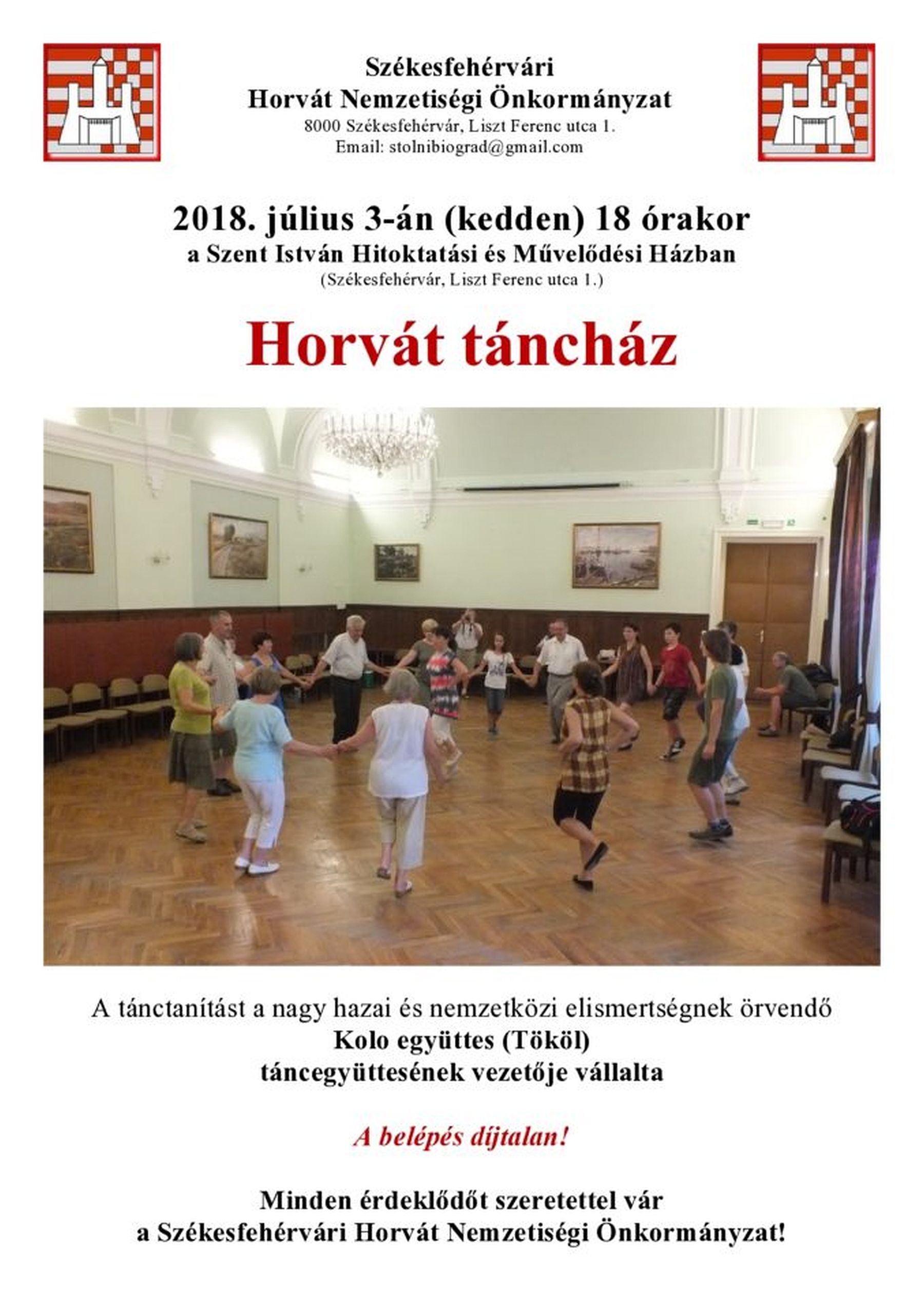 Délszláv ritmusok a Belvárosban - horvát táncházba hív a Kolo együttes kedden