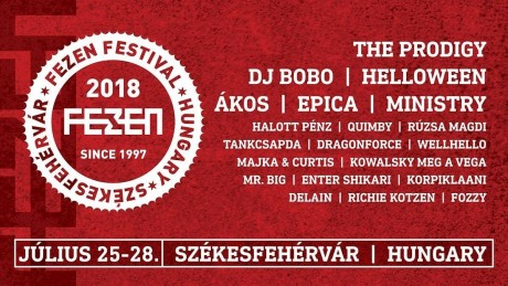 FEZEN - Helloween, Wellhelo, Halott Pénz és 30Y is lesz szerdán