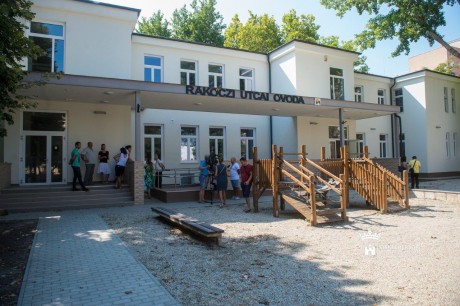 Közel 400 millió forintból újult meg a Rákóczi utcai Óvoda épülete és udvara