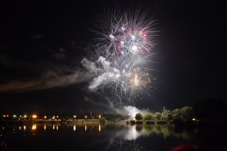 Idén is sokan voltunk az ünnepi tűzijátékon a Palotavárosi tavaknál
