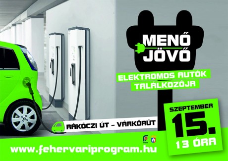Elektromos járművek napja a Rákóczi úton és a Várkörúton