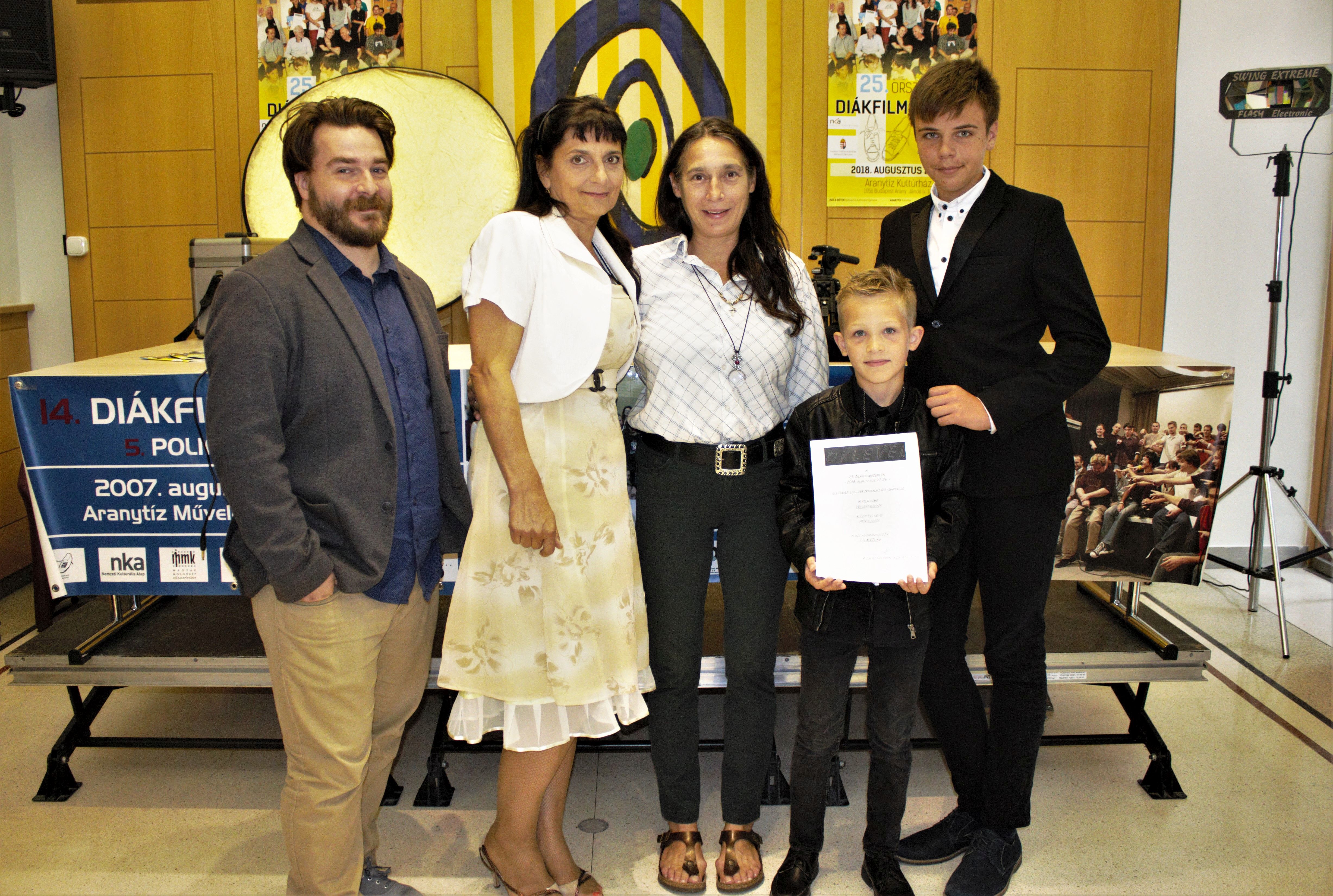 Fehérvári filmes siker a 25. Országos Diákfilmfesztiválon