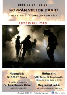 10 év fotói a lánglovagokról - Koppán Viktor Dávid kiállítása a Budai úti Tagkönyvtárban