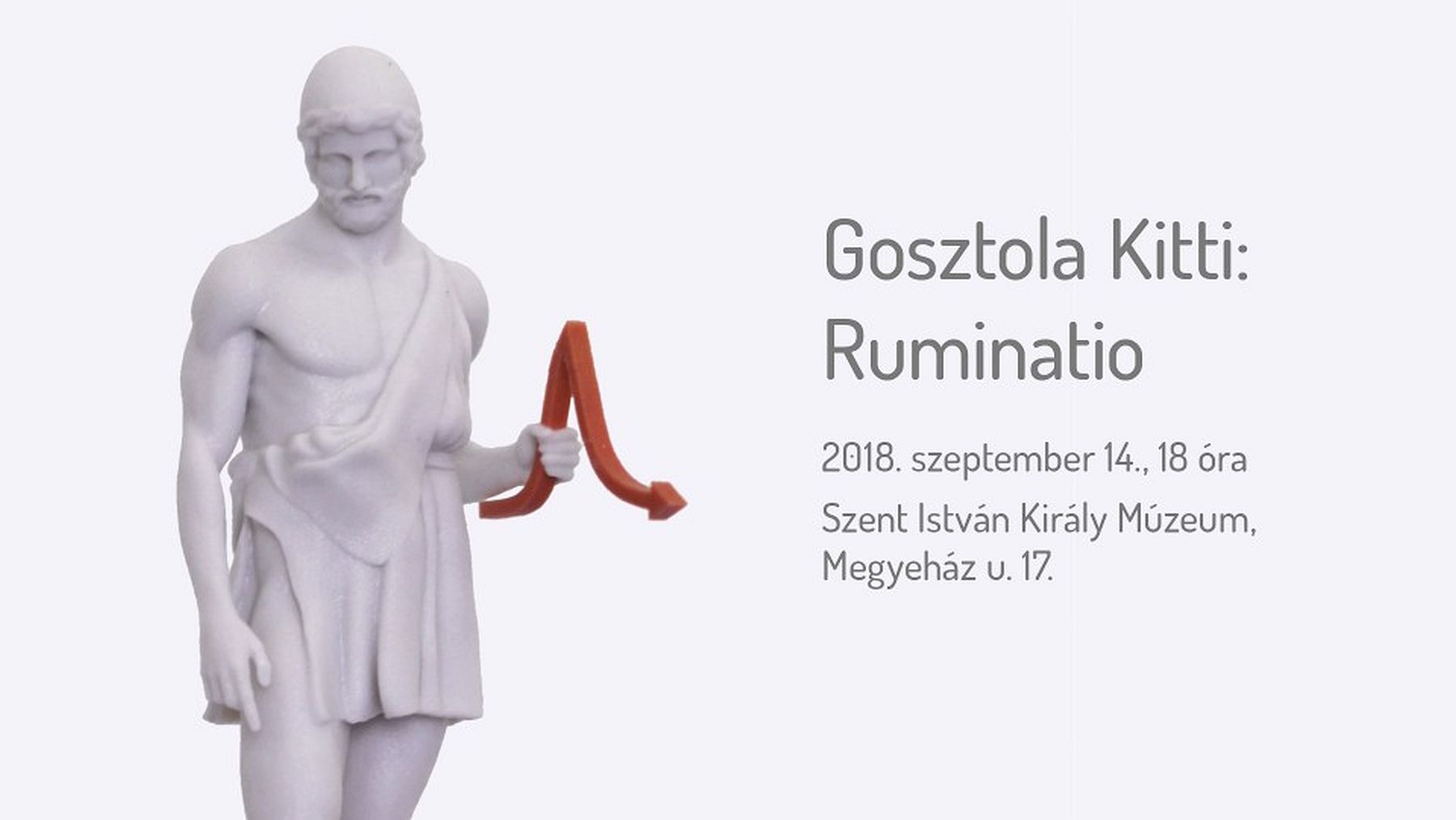Ruminatio - Gosztola Kitti, képzőművész kiállításának megnyitója