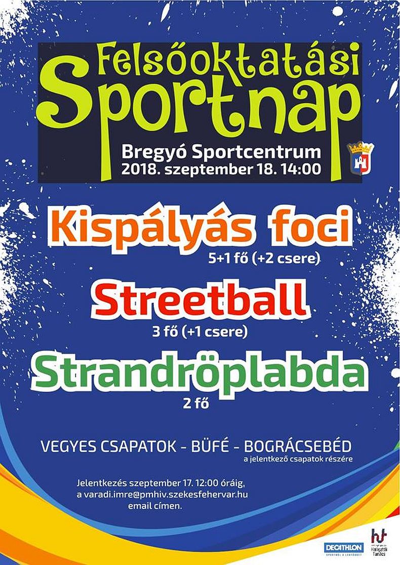 Várják a jelentkezőket az első felsőoktatási sportnapra