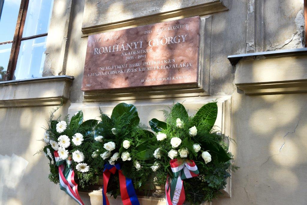 Prof. Dr. Romhányi Györgyre emlékeznek szerdán