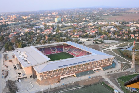 Elnézést kérünk! – éjszaka megszólalt a Sóstói Stadion tűzriasztója