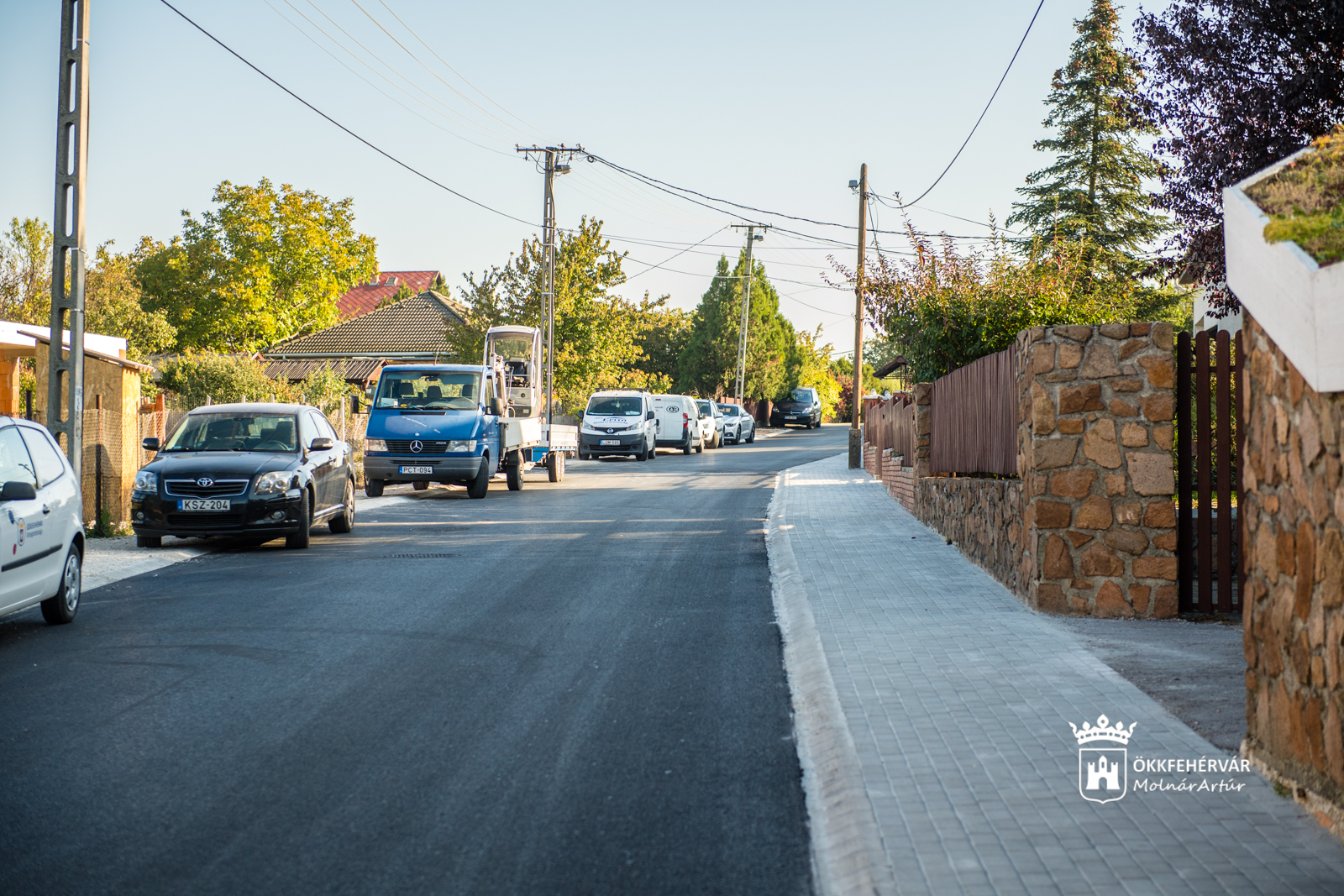 Elkészült a kis Pozsonyi felújítása - zárt csapadékcsatorna is épült