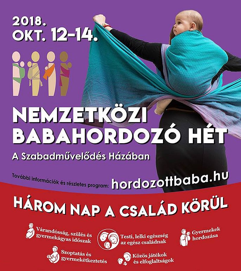 Fehérvári programok a Nemzetközi Babahordozó Héten