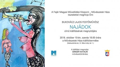 NAJÁDOK - szerdán nyílik Bukovácz Lajos, festőművész kiállítása