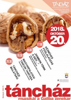 Dombon törik a diót - kézműves foglalkozás, gyermekjátszó és mulatság a Táncházban