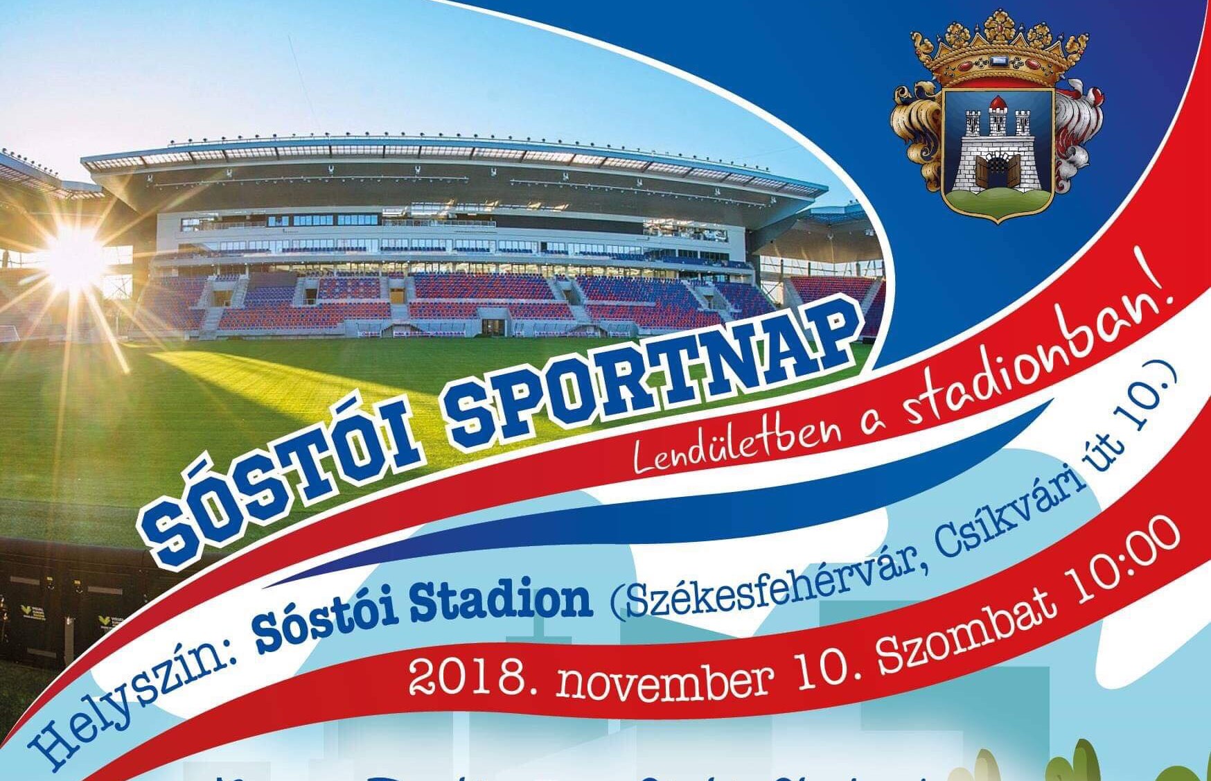 Sóstói Sportnap - szabadidős programokkal várnak mindenkit november 10-én