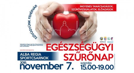 Szívügyünk Fehérvár – ezreket várnak szűrőnapra az Alba Regia Sportcsarnokba