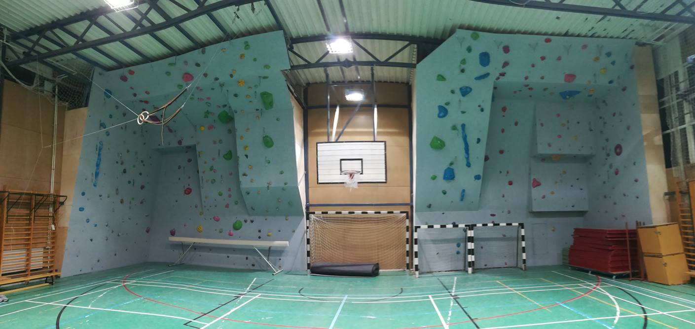 A falmászó nyílt napon avatják az új mászófalat is az István Királyban