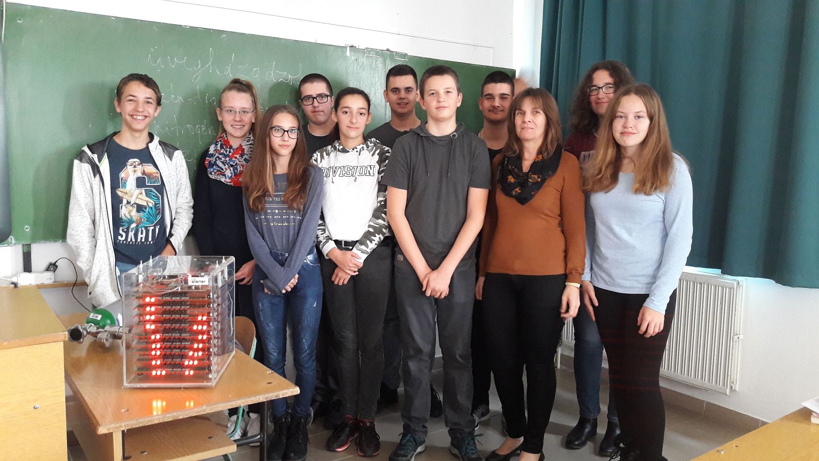 Tudomány felsőfokon - szakmai nap volt a Kossuth iskolában